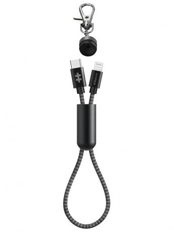 Аксессуар HyperDrive Keychain USB-C to Lightning 20cm HD-CLM302