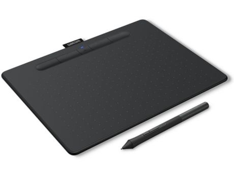 Графический планшет Wacom Intuos M Bluetooth Black CTL-6100WLK-N Выгодный набор + серт. 200Р!!!