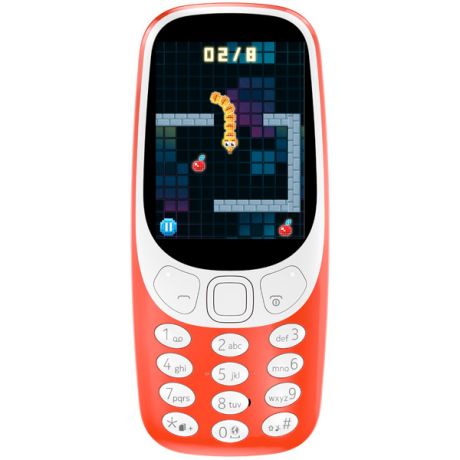 Сотовый телефон Nokia 3310 2017 (TA-1030) Red Выгодный набор + серт. 200Р!!!