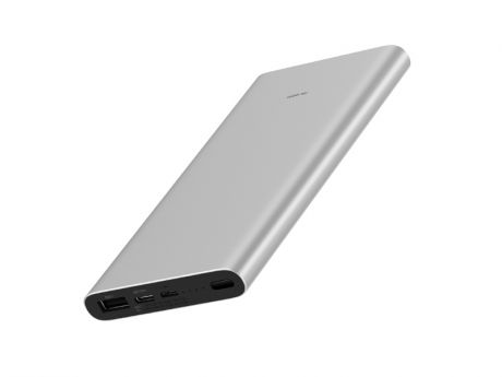 Внешний аккумулятор Xiaomi Mi Power Bank 3 10000mAh Silver for Lightning Phones Выгодный набор + серт. 200Р!!!