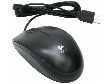 Мышь Logitech B110 Silent Black USB 910-005508 Выгодный набор + серт. 200Р!!!