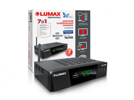 Lumax DV4207HD Выгодный набор + серт. 200Р!!!