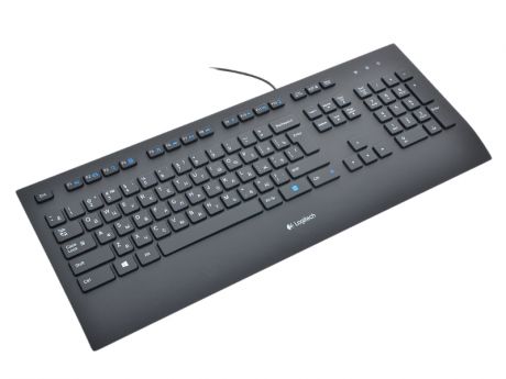 Клавиатура Logitech K280e Corded Keyboard Black 920-005215 Выгодный набор + серт. 200Р!!!