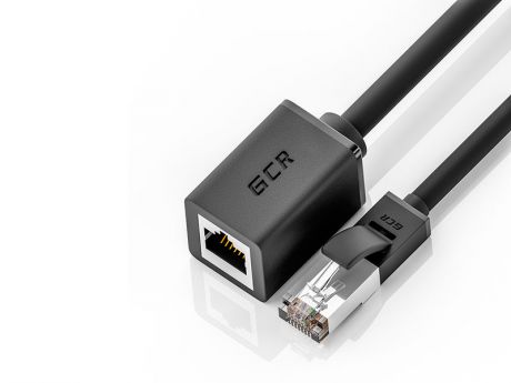 Сетевой кабель Greenconnect Premium FTP 24AWG cat.6 2m Black GCR-51799