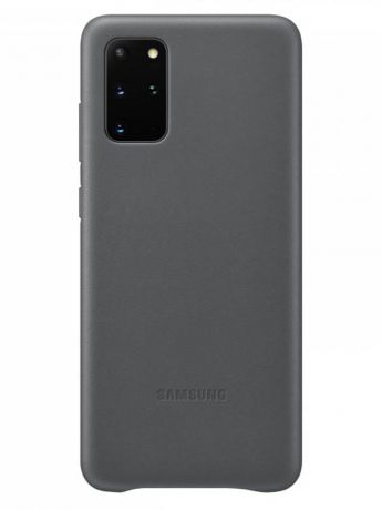 Чехол для Samsung Galaxy S20+ Leather Cover Grey EF-VG985LJEGRU