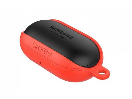 Чехол Araree для Galaxy Buds Bean Silicone Red GP-R170KDFPBRD