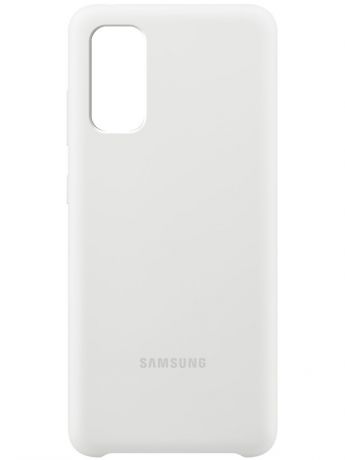 Чехол для Samsung G980 Galaxy S20 Silicone Cover White EF-PG980TWEGRU