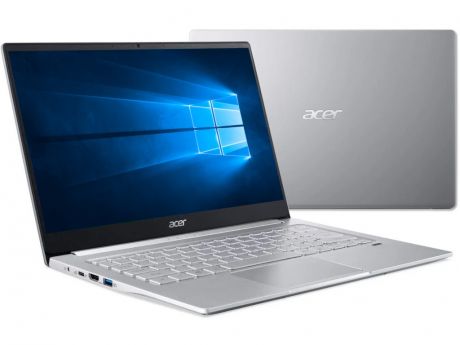 Ноутбук Acer Swift 3 SF314-42-R4VD Silver NX.HSEER.008 (AMD Ryzen 5 4500U 2.3 GHz/8192Mb/256Gb SSD/AMD Radeon Graphics/Wi-Fi/Bluetooth/Cam/14.0/1920x1080/Windows 10 Home 64-bit)