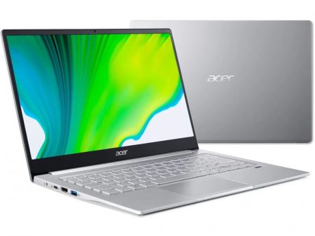 Ноутбук Acer Swift 3 SF314-42-R6W4 Silver NX.HSEER.003 (AMD Ryzen 3 4300U 2.7 GHz/8192Mb/256Gb SSD/AMD Radeon Graphics/Wi-Fi/Bluetooth/Cam/14.0/1920x1080/Linux)