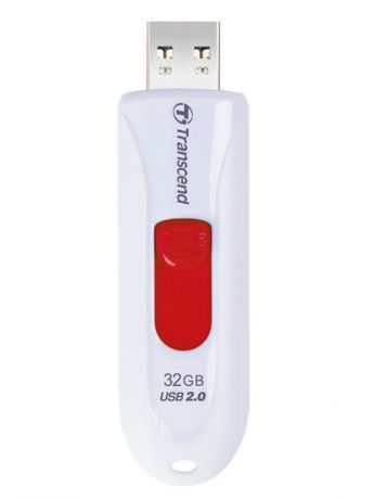 USB Flash Drive 32Gb - Transcend JetFlash 590 White TS32GJF590W