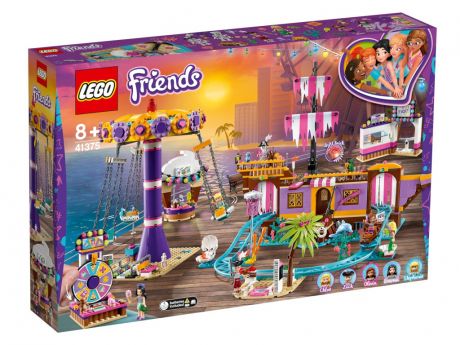Конструктор Lego Friends Прибрежный парк развлечений 1251 дет. 41375