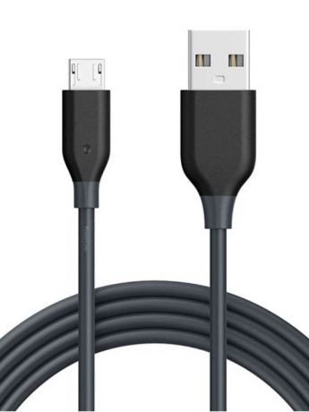 Аксессуар Anker PowerLine USB - MicroUSB 1.8m Grey A8133G11