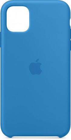 Клип-кейс Apple Silicone для iPhone 11 (синяя волна)