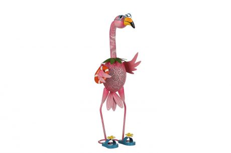 Декоративная фигурка Фламинго на пляже
