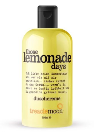 Treaclemoon Гель Those lemonade Days Bath & Shower Gel для Душа  Домашний Лимонад, 500 мл