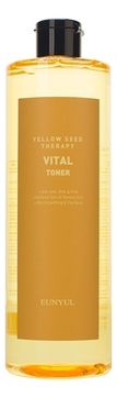 Eunyul Тонер Yellow Seed Therapy Vital Toner Обновляющий для Лица с AHA/BHA/PHA Кислотами и Экстрактами Цитрусовых, 500 мл