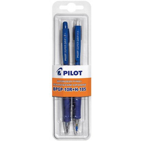 Pilot Канцелярский набор Pilot Синяя ручка и механический карандаш H185