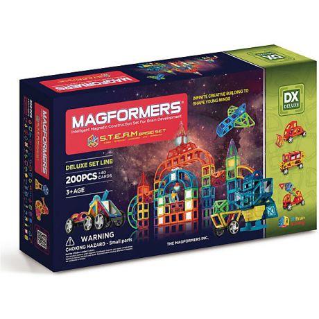 MAGFORMERS Магнитный конструктор Magformers "S.T.E.A.M. Basic"