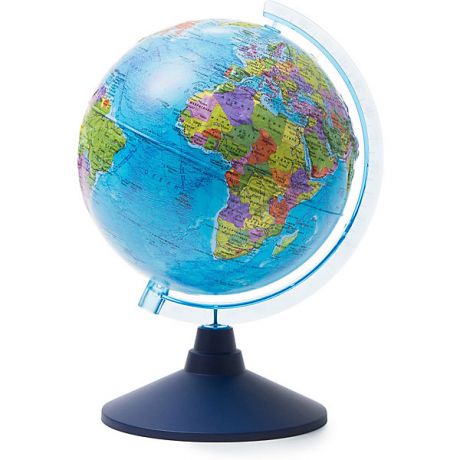 Globen Глобус Земли Globen, политический рельефный, 210мм.