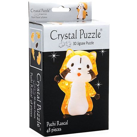 Crystal Puzzle 3D головоломка Енот