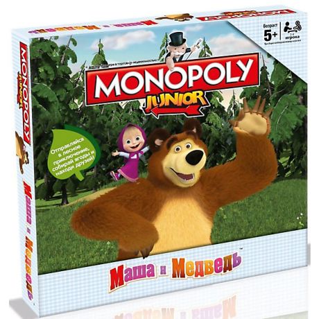 Hasbro Настольная игра "Монополия "Маша и Медведь"