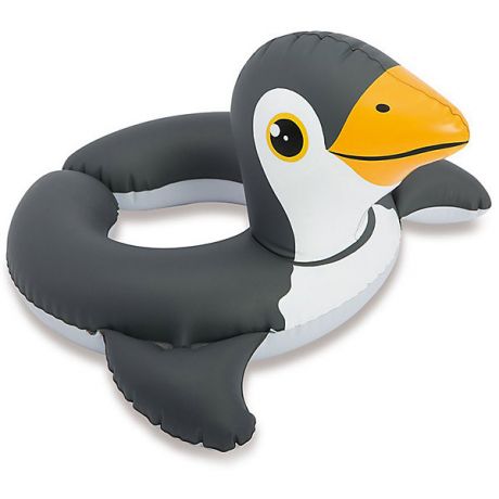Intex Надувной круг для плавания Intex "Зверюшки", пингвин