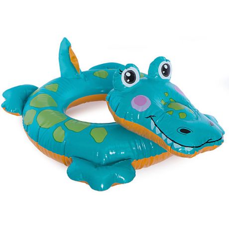 Intex Детский надувной круг "Зверюшка - Крокодил", Intex