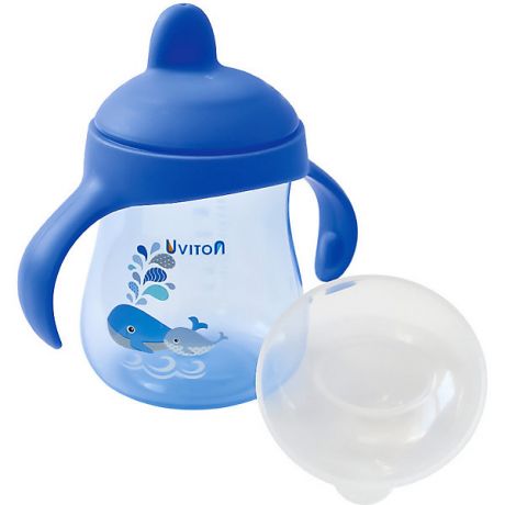 Uviton Baby Поильник-непроливайка Uviton Baby, 250 мл,