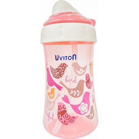 Uviton Baby Поильник-непроливайка Uviton Baby, 360 мл,