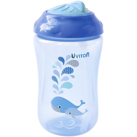 Uviton Baby Поильник-непроливайка Uviton Baby Sport, 300 мл,