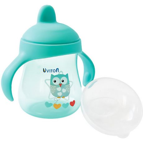 Uviton Baby Поильник-непроливайка Uviton Baby, 250 мл,