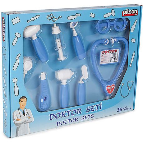 Pilsan Игровой набор Pilsan Doctor Set,