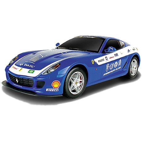 MJX Радиоуправляемая машина MJX Ferrari 599 GTB Fiorano Panamerican, 1:20 (синяя)