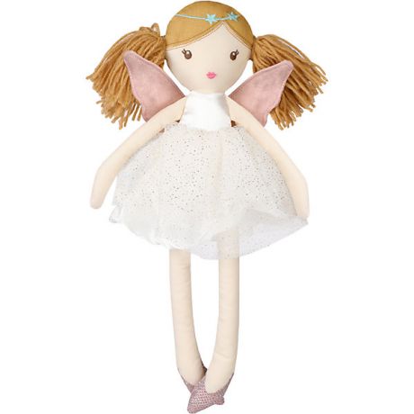 Angel Collection Мягкая игрушка Angel Collection "Кукла тильда: фея", 30 см, белая