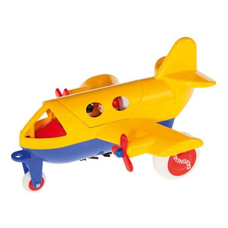 Viking Toys Игровой набор Viking Toys Самолет Jumbo с 2 фигурками,