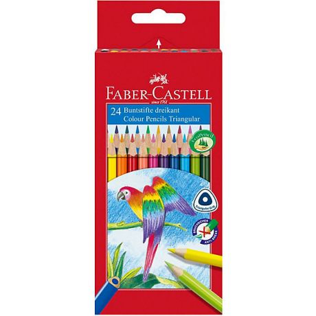 Faber-Castell Цветные карандаши Faber-Castell, 24 цвета