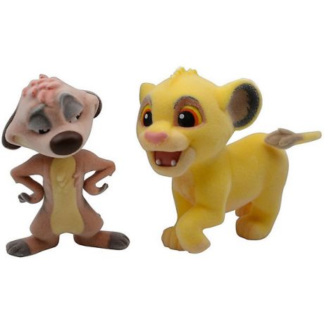 BANDAI Фигурка Disney Character Fluffy Puffy: Король лев: Симба и Тимон