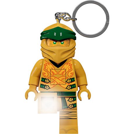 LEGO Брелок-фонарик LEGO Ninjago Gold Ninja, свет
