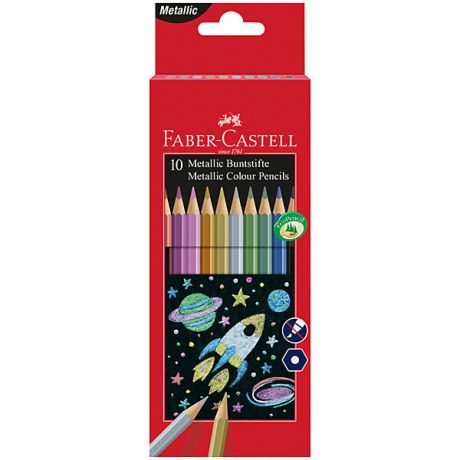Faber-Castell Цветные карандаши Faber-Castell, 10 цветов