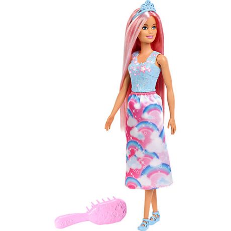 Mattel Кукла Barbie Dreamtopia Принцесса с прекрасными волосами