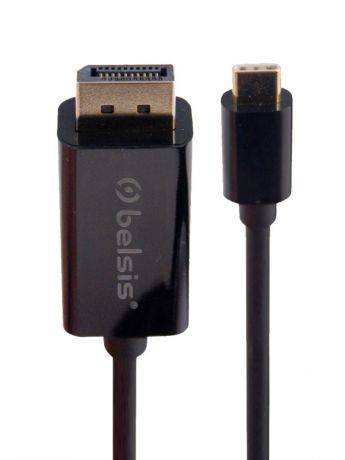 Аксессуар Belsis USB3.1 Type C - Display Port 4K 1.8m Black BW8811