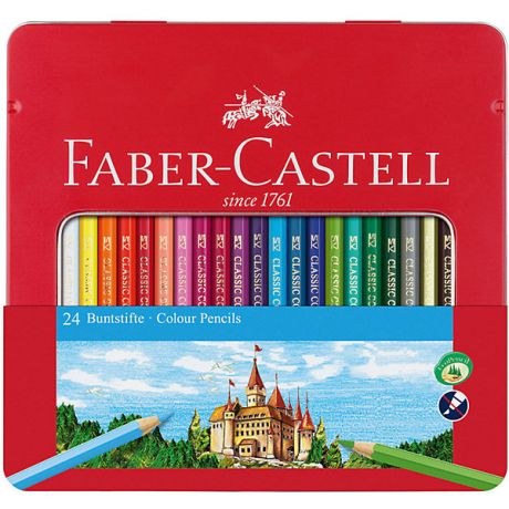 Faber-Castell Карандаши цветные Faber-Castell, 24 цвета
