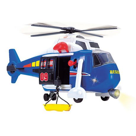 Dickie Toys Вертолет Dickie Toys, 41 см, свет и звук