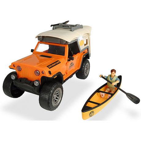 Dickie Toys Игровой набор туриста Dickie Toys Jeepster Commando PlayLife, 22 см