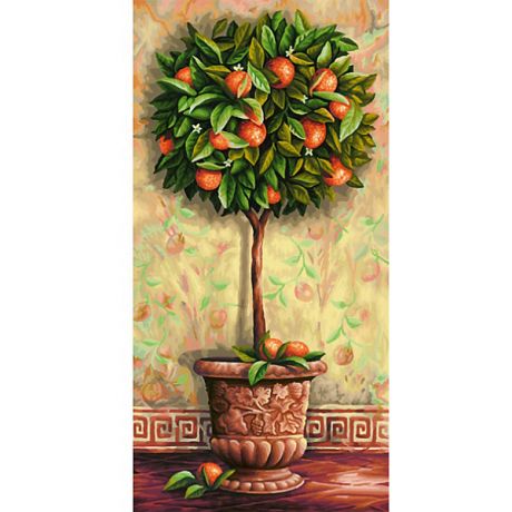 Schipper Картина по номерам Schipper "Апельсиновое дерево" 40х80 см