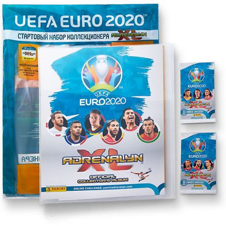 Panini Папка с карточками Panini EURO 2020, 2 пакетика