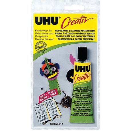 UHU Клей для пенорезины UHU Creativ, 33 мл