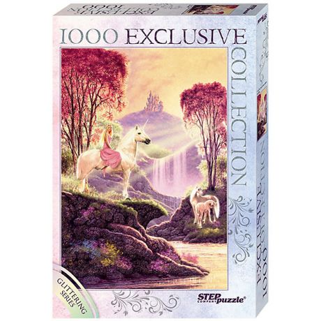Степ Пазл Мозаика "puzzle" 1000 "Стив Рид. Волшебная долина" (Глиттер-коллекция)