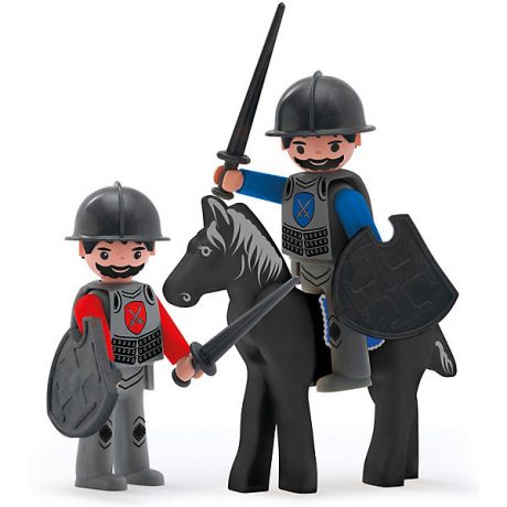 Efko Игровой набор Efko Два рыцаря и конь