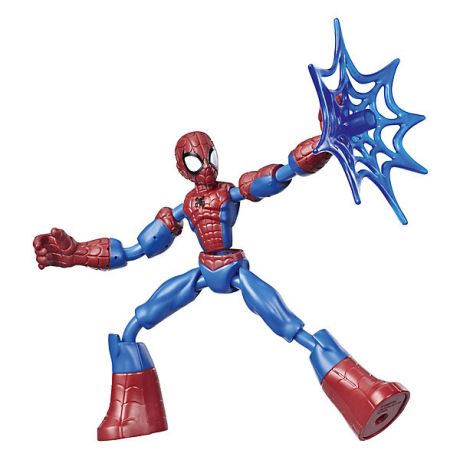 Hasbro Игровая фигурка Marvel Spider-Man Bend and Flex Человек-паук, 15 см